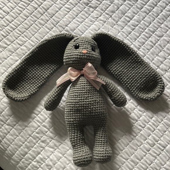 13” Bunny Doll Handmade Crochet 🧶 - Picture 1 of 6